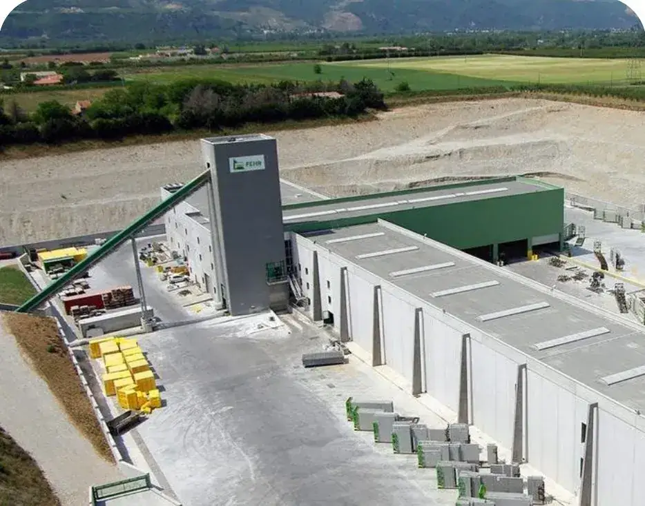 Existing Groupe FEHR site in Châteauneuf-sur-Isère